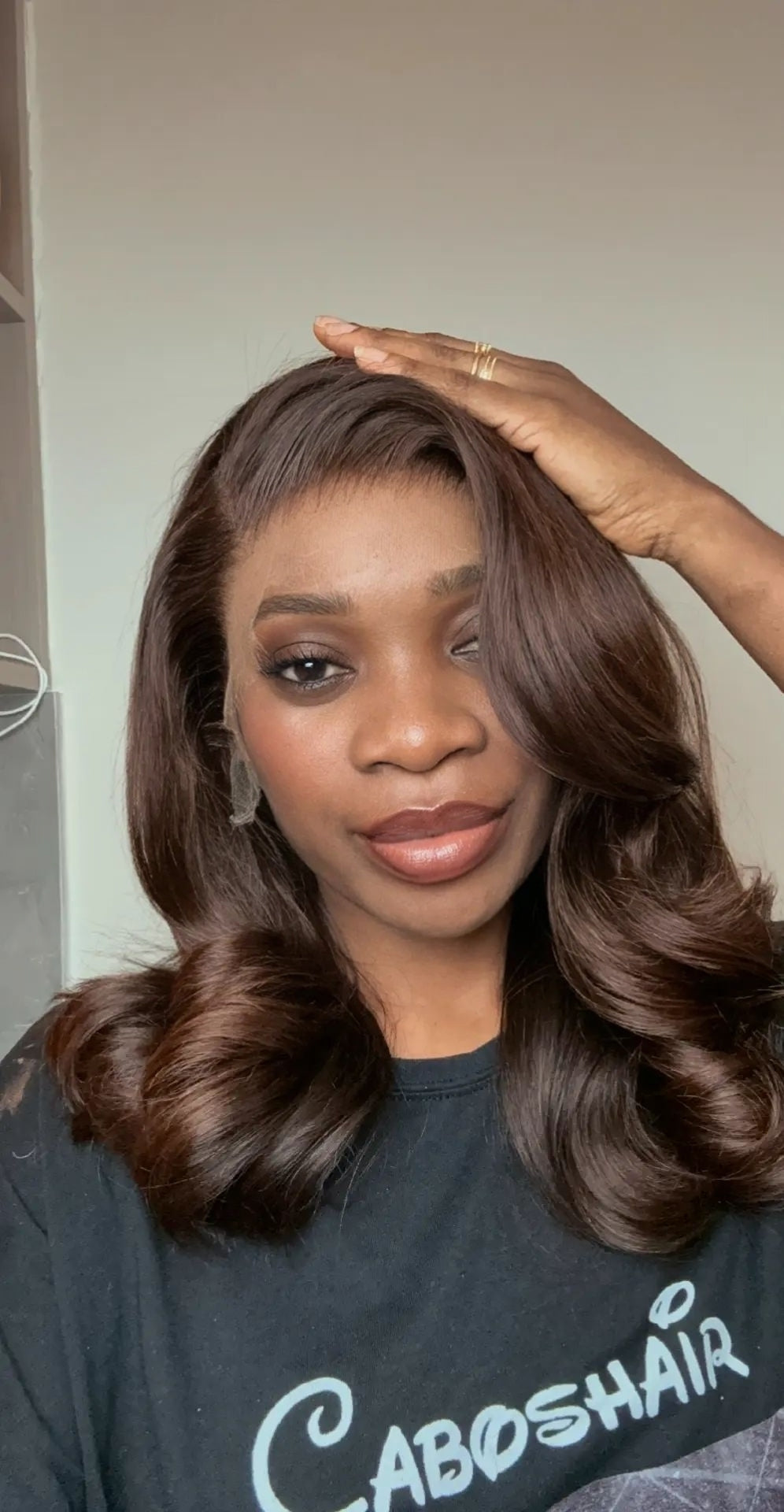 Sugar brown 13x4 hd wig