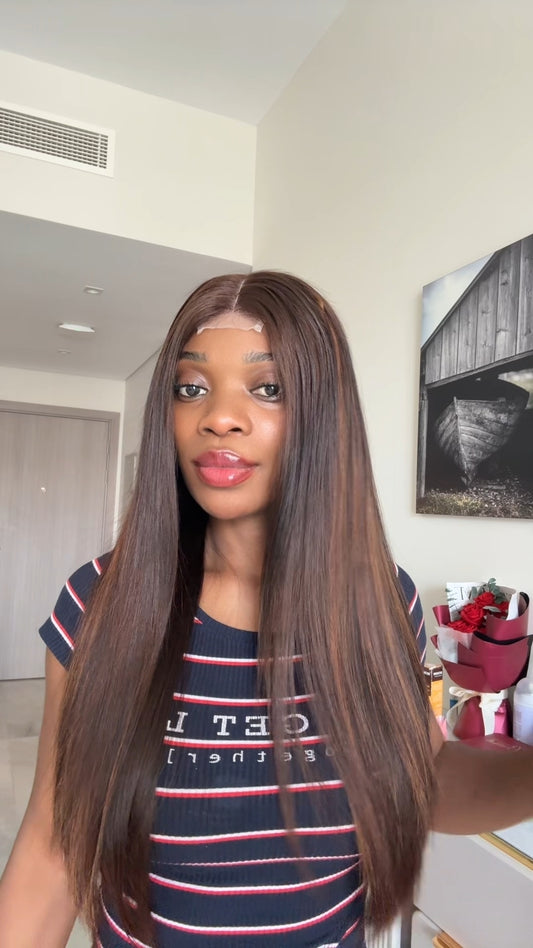 Zo wig  2x6 caramel