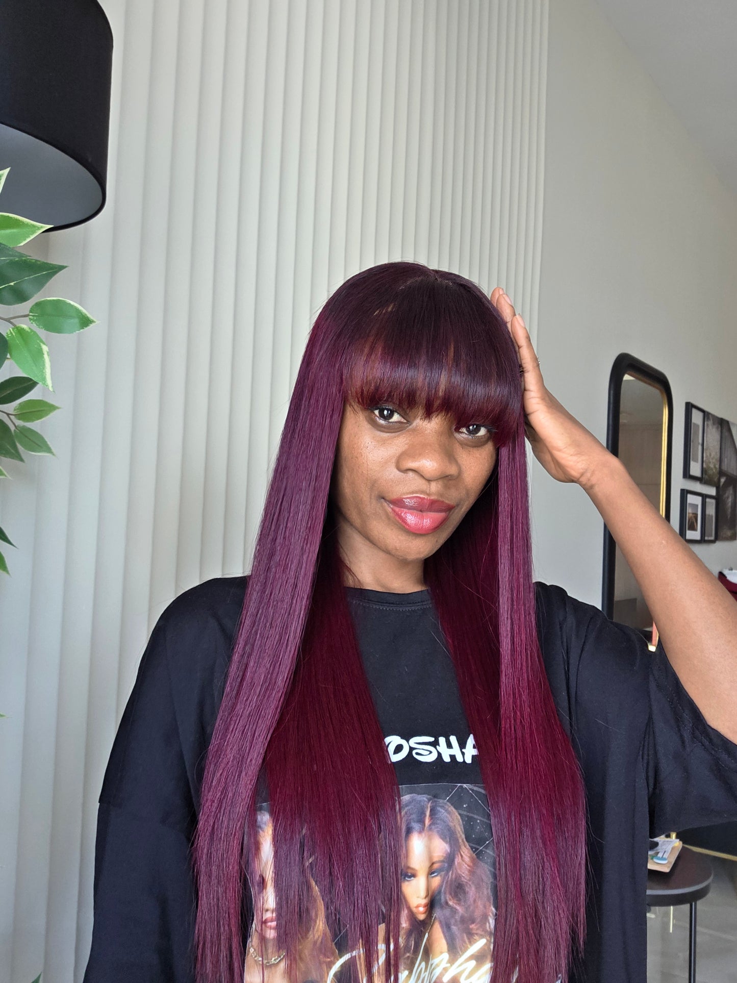 Frange wig