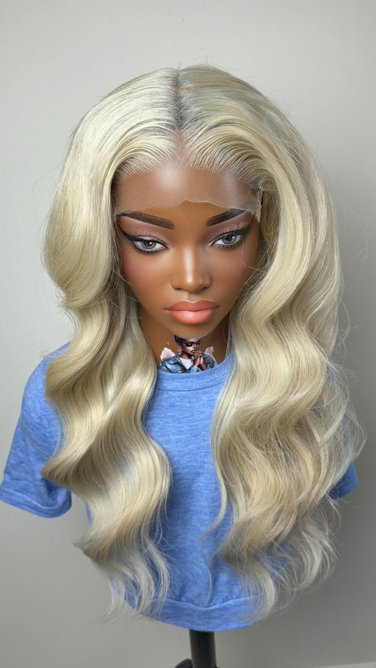 Ana platinum blonde
