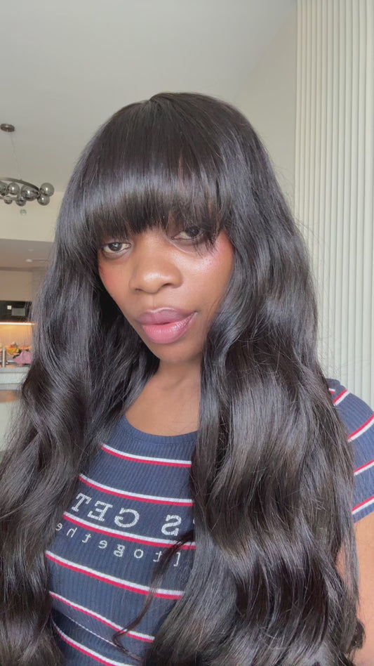 5x5 hd frange wig