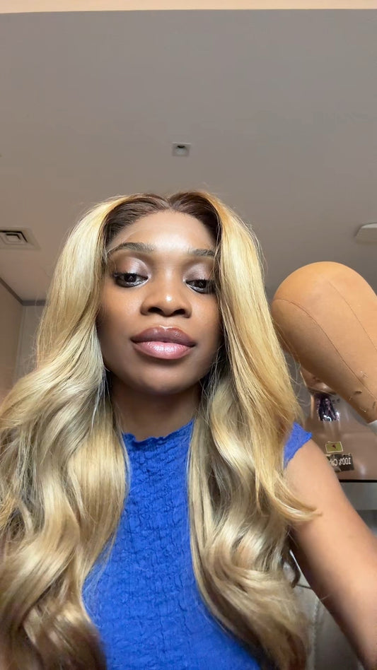 Raw mink 6x6 wig