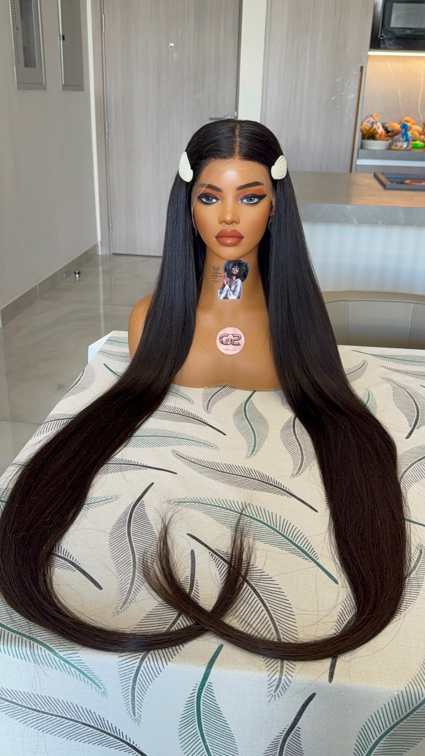 Rawhair donor 13x4 hd wig 50 inches