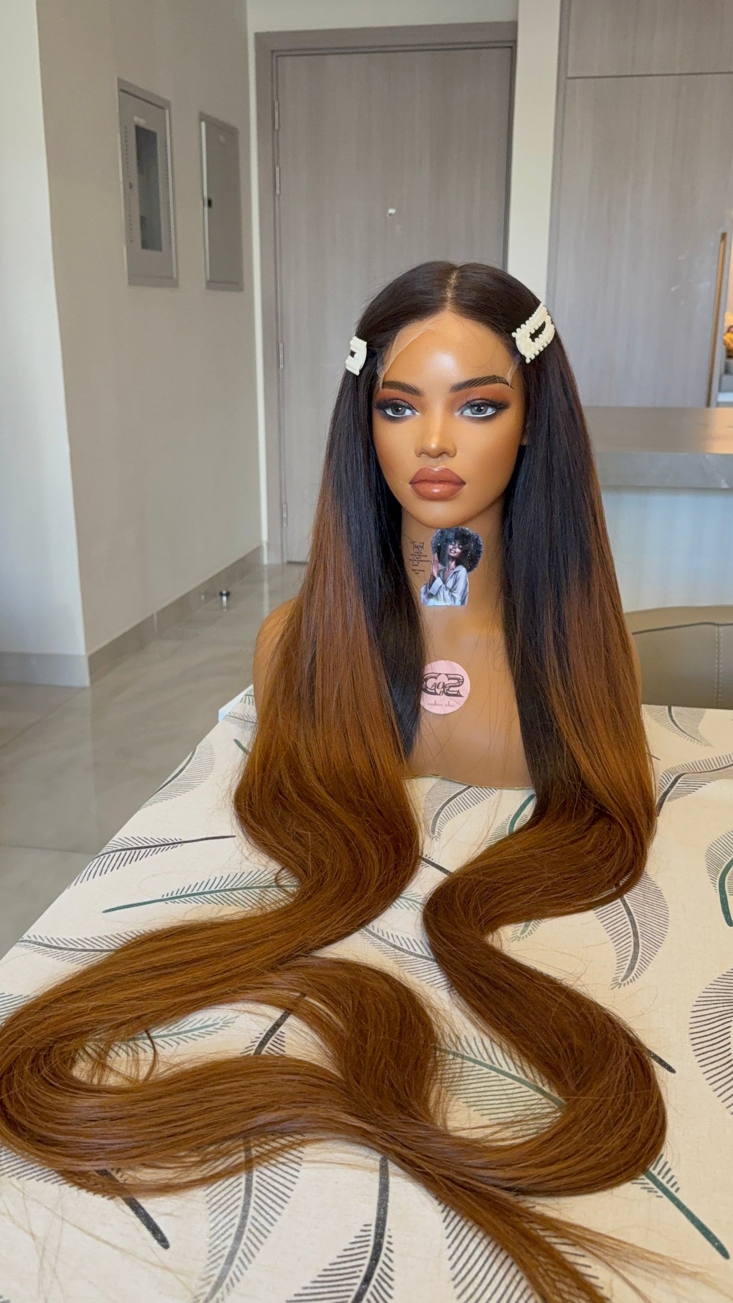 Rawhair donor 13x4 hd wig 50 inches