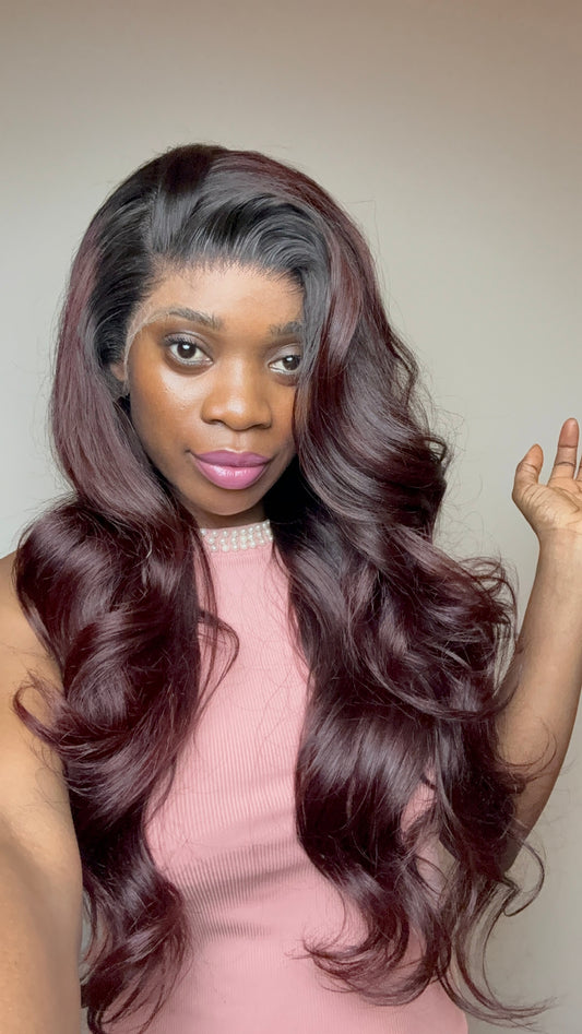 Rubis D 13x4 hd lace rawhair
