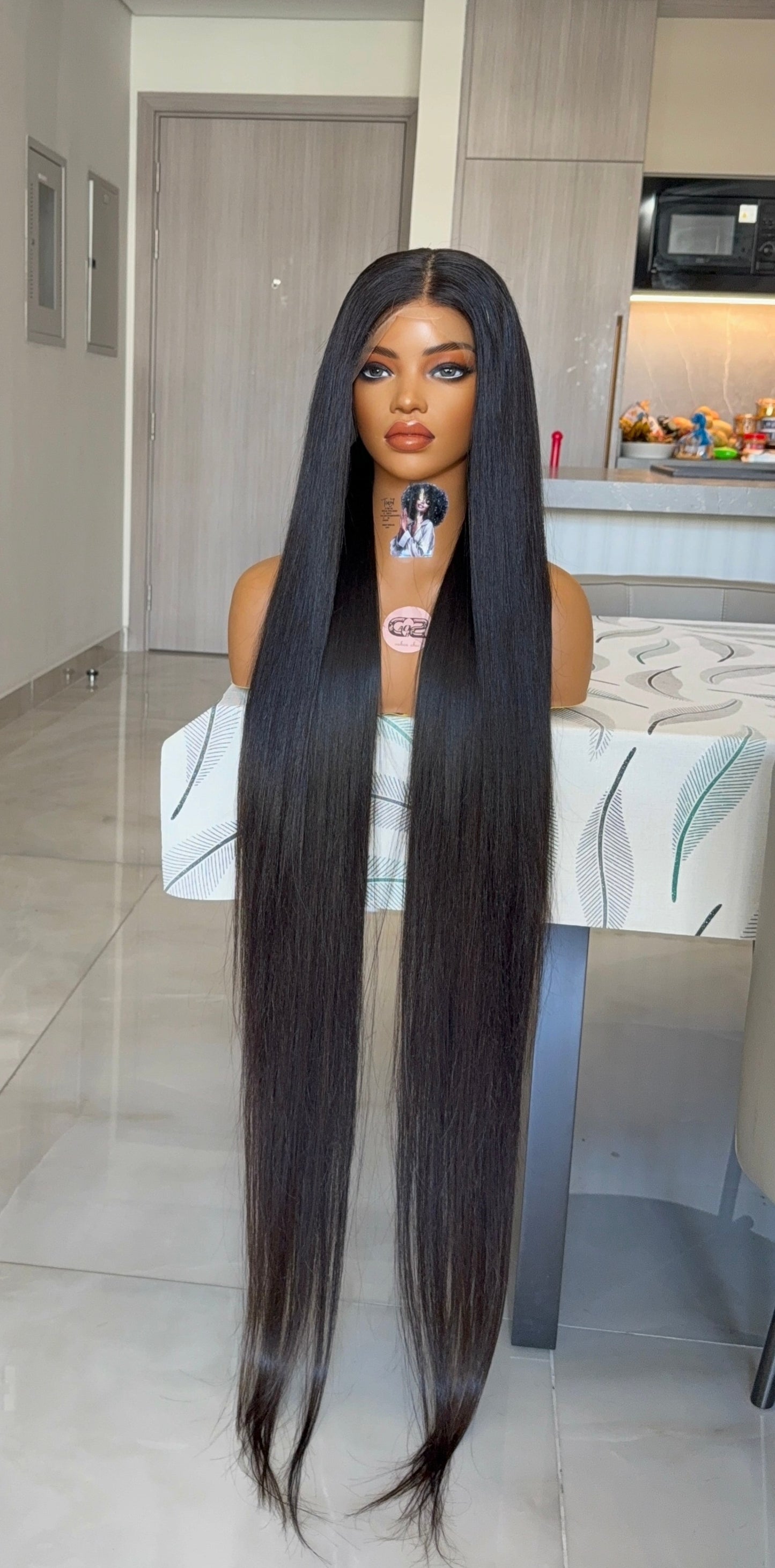 Rawhair donor 13x4 hd wig 50 inches