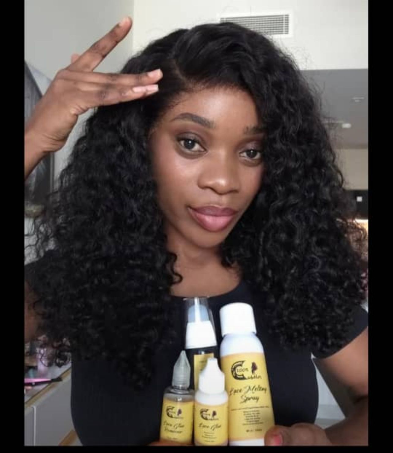 Lace glue flawless