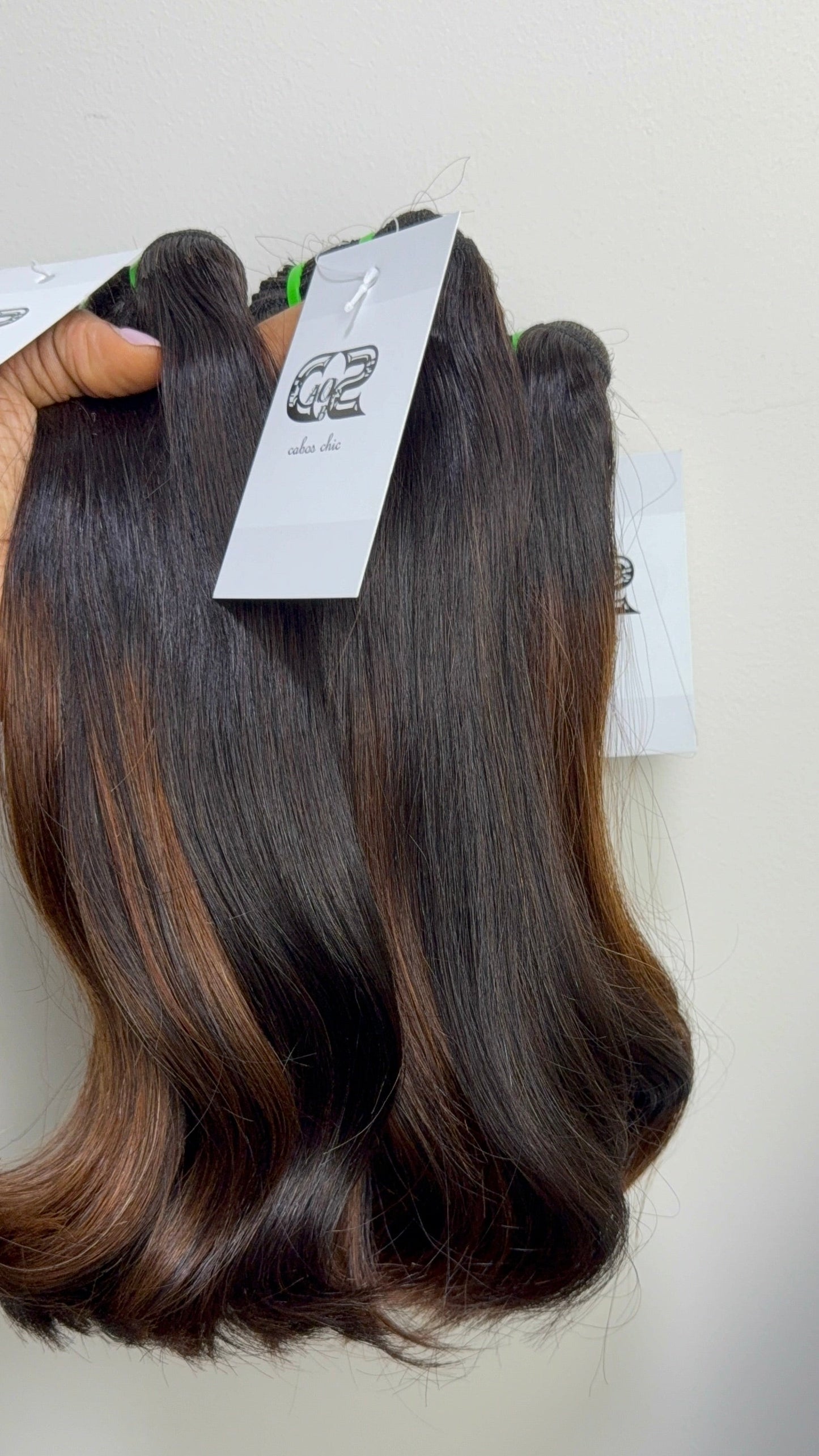 3 Bundles brown 14