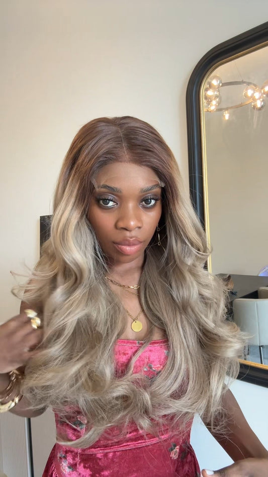 Ella  ash wig  5x5